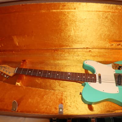 Fender American Vintage '62 ReIssue Telecaster Custom Bigsby 2012 - Thin-Skin Lacquer Sea Foam Green image 1
