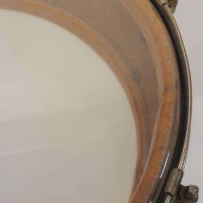 Decolite 5x15 Duplex Snare Drum Shell All Vintage Nickel Hdwr 1900s image 18
