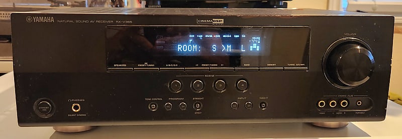 Yamaha Yamaha RX-V365 AV Receiver 5.1 90s  - Black  			