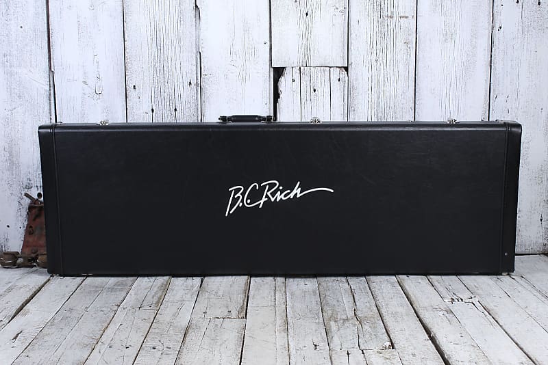 B.C. Rich Custom Shop Hardshell Bass Guitar Case for Warlock Bass Guitars image 1