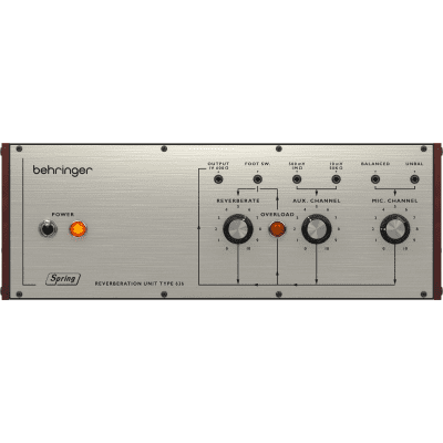 Behringer | Product | SPRING REVERBERATION 646