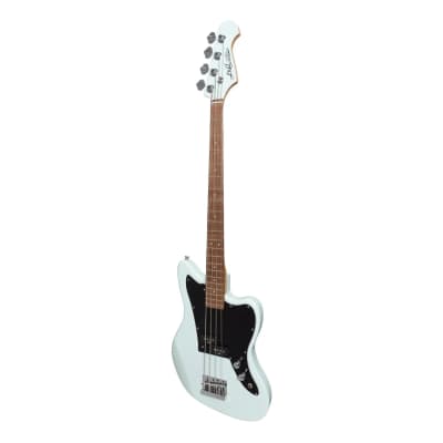 J&D Luthiers 4-String JM-Style Electric Bass Guitar | Light Blue for sale