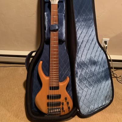 1990's Tobias Killer B Six-String Bass With Hardshell Case (2) Ergo Straps And Reunion Blues Gig Bag image 12