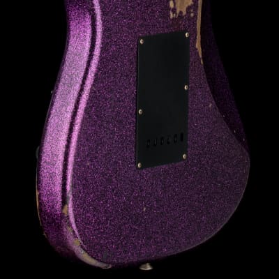 Fender Custom Shop Empire 67 Stratocaster Relic - Magenta Sparkle #74770 image 9
