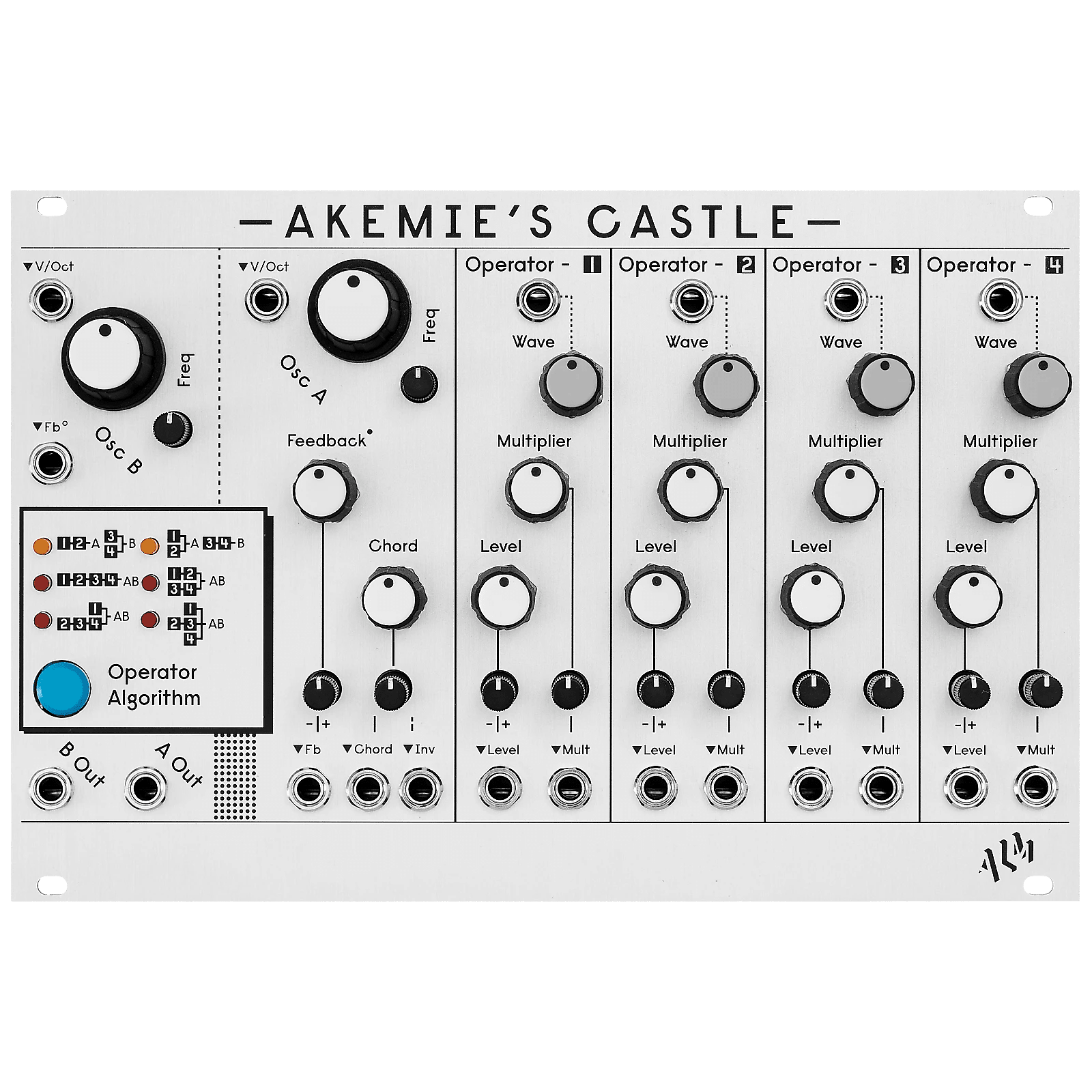 ALM/Busy Circuits ALM011 Akemie's Castle FM Dual VCO Eurorack Synth Module  | Reverb Canada