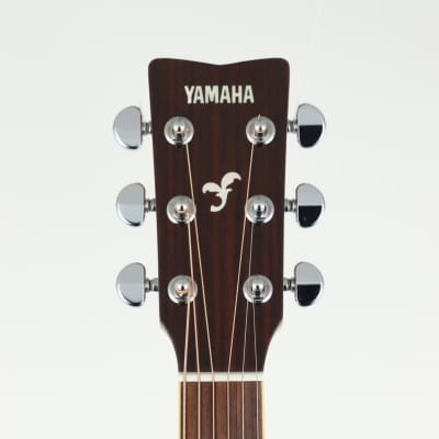 Yamaha FS720S-DSR Solid Spruce Top Folk Acoustic Guitar Dusk Sun Red