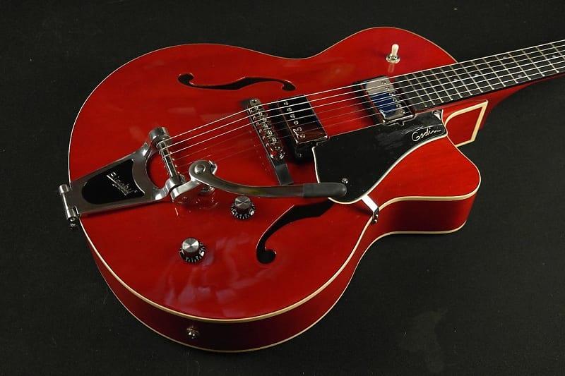 Godin Guitar 5th Avenue Uptown GT Red With Bigsby 035182 (653) image 1