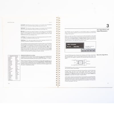 Lexicon PCM 90 & Dual RVB Algorithm Card User Guide Manual Pair image 4