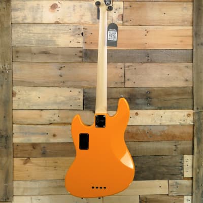 Sire Marcus Miller V3 4-string Jazz Bass Guitar 2022  - Orange - With Matching Headstock image 5
