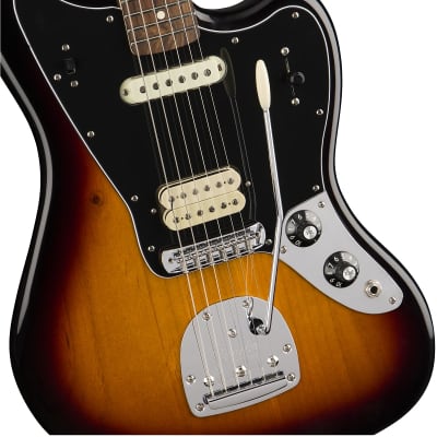 Fender Player Jaguar Electric Guitar Pau Ferro FB, 3 Color Sunburst image 8