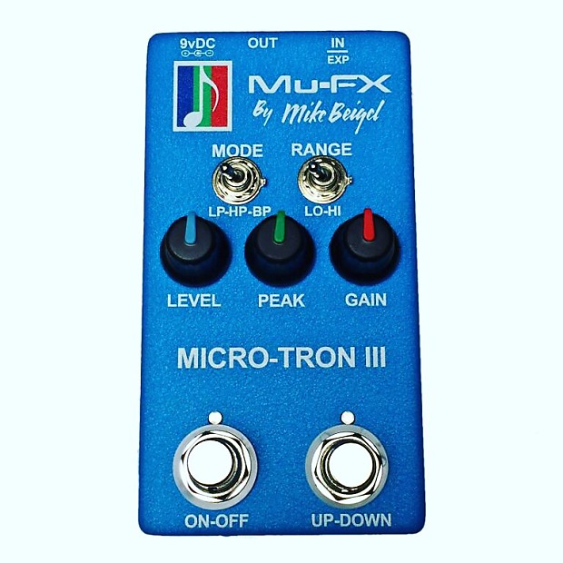 Mu-FX / Randtronics Micro-Tron III 2017 Electric Blue image 1