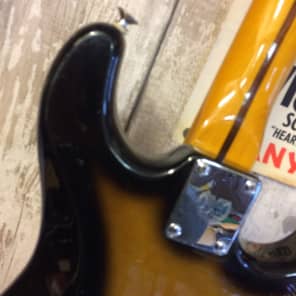 Hondo Fame Series 760 1980s 2 Color Sunburst Left Handed Samick Vintage Guitar image 8