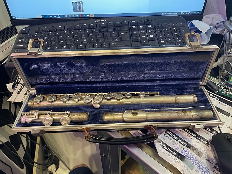 E.L. DeFord Elkhart Flute image 1