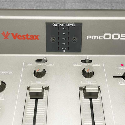 Vestax PMC005 vintage DJ mixer | Reverb