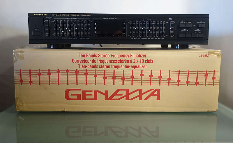 GenEXXA 10 Band Stereo Frequency Equalizer 31-9082 - spectrum analyzer + IMX Expander égaliseur image 1