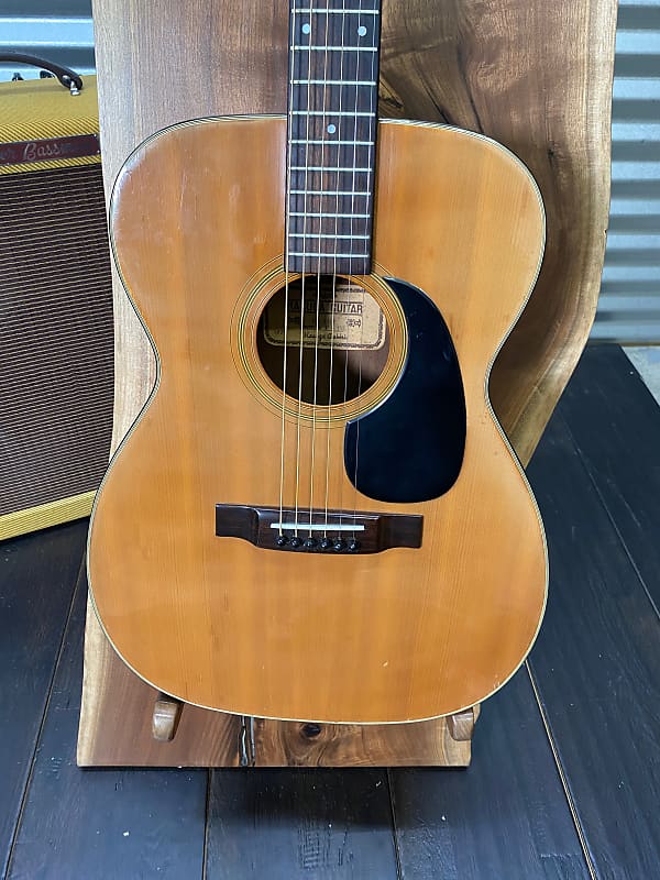 ▲希少 KASUGA/カスガ アコースティックギター F-10 Kasuga F-10 OM Style Acoustic Guitar - Natural - Made In