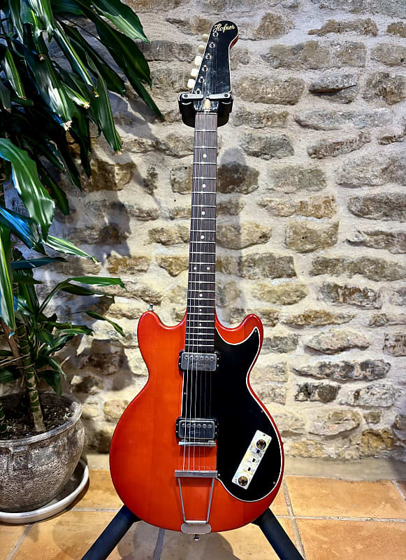 Hofner Colorama III 1961 - 1962 - Red | Reverb UK