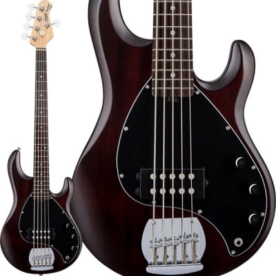 Sterling by MUSICMAN S.U.B. Series Ray5 (Walnut Stain/Rosewood) image 1