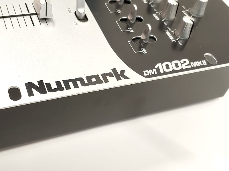 Numark DM1002MKII black/silver stereo 2 channel DJ | Reverb