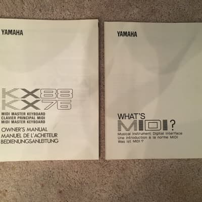 Yamaha KX88 Weighted Key Midi Controller with ATA Case image 9