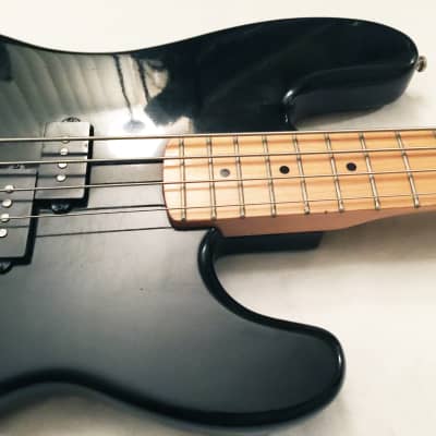 Vintage 1983 HONDO P-Bass Special "Deluxe Series- 870" MIK Gloss Black. Sounds Great !... image 7