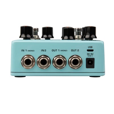 NuX NDD-6 Duotime Dual Engine Stereo Delay Verdugo Series Effects Pedal image 8