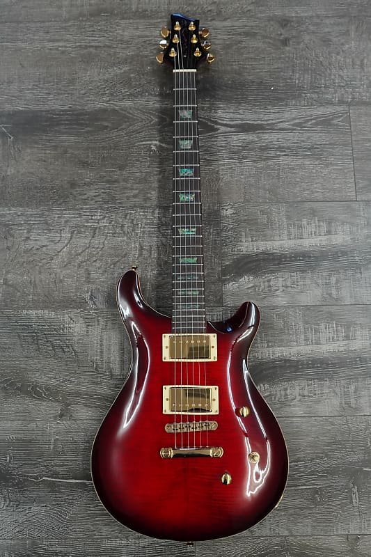 AIO Wolf W400 Electric Guitar Red Burst Reverb