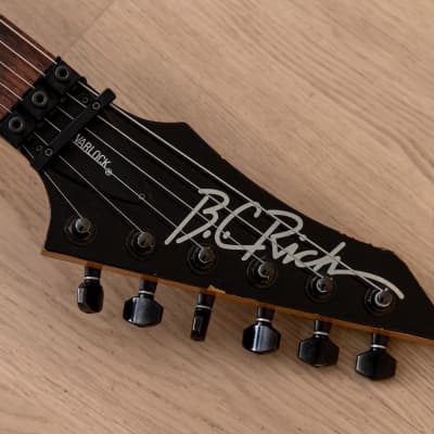 1992 BC Rich Warlock NJ Series Black 100% Original w