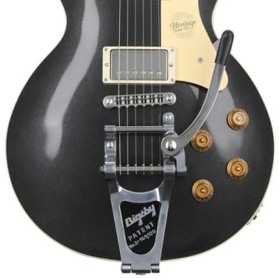 Heritage Factory Special Custom Core H-150 Electric Guitar with Bigsby B7 Vibrato - Space Black for sale