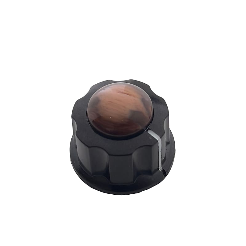Resin Epoxy Accents (Brown) Custom Guitar Knobs Vintage Reverb