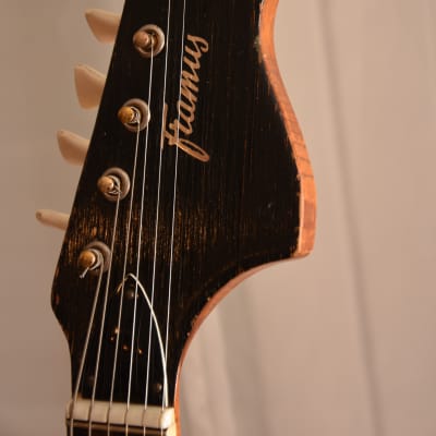 Framus golden Strato de Luxe 5/168-54gl – 1964 German Vintage electric Guitar / Gitarre image 9
