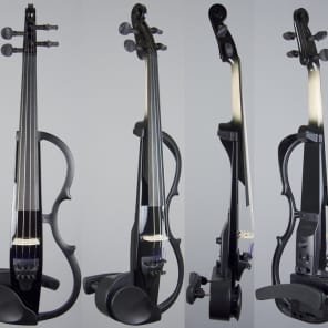 Yamaha SV-130 Silent Electric Violin, Black | Reverb