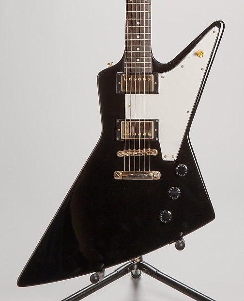 Tokai Explorer Black With Gold Hardware | Reverb Tokai Explorer Black With Gold Hardware | Reverb