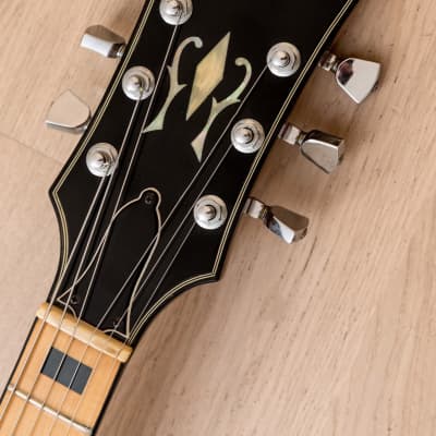 1974 Greco EG650N Vintage Guitar, Mahogany w/ Maple Board & Maxon U-1000 Humbuckers, Japan Fujigen image 4