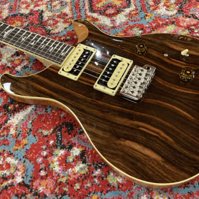 PRS SE Custom 24 Zebrawood 2017 - 2019 | Reverb