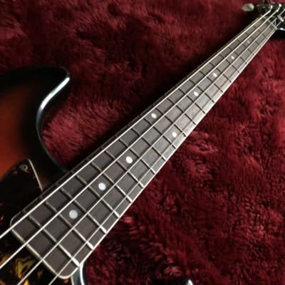c. 1960s〜70s Guyatone EB-25 MIJ Vintage Bass JB Style  "Sunburst" image 4