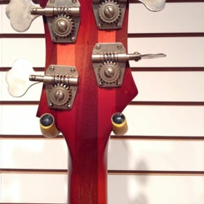 1966 Rickenbacker 4005 Bass Guitar Fireglo image 11
