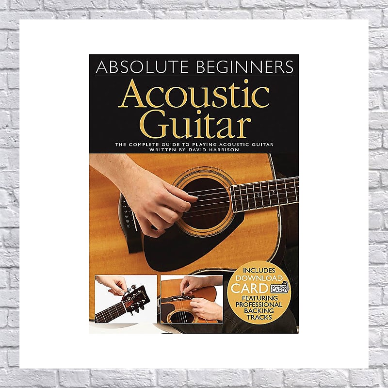 Absolute Beginners Acoustic Guitar Book Reverb