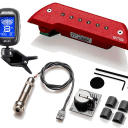 EMG ACS Red Acoustic Guitar Soundhole , Bajo Sexto, Or Bajo Quinto Active Pickup ( GUITAR TUNER )