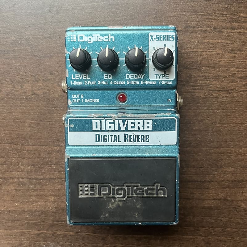 Digitech DigiVerb Digital Reverb Pedal | Reverb