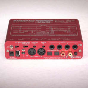 Roland EDIROL FA-66 24BIT/192kHz FireWire Audio Capture 6IN/6OUT