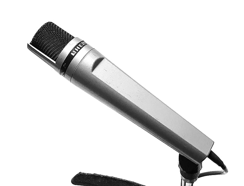Vintage 1960’s Uher M532 Dynamic Microphone Made in Germany Reverb