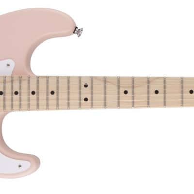 Pro-Mod So-Cal Style 1 HH FR M, Maple Fingerboard, Satin Shell Pink image 2