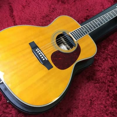 Beautiful good S.Yairi YOE 28 / N Acoustic Guitar Natural w/HC