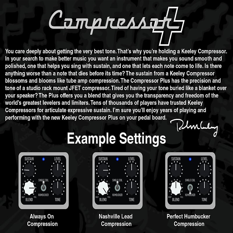 KEELEY COMPRESSOR PLUS | Reverb Canada