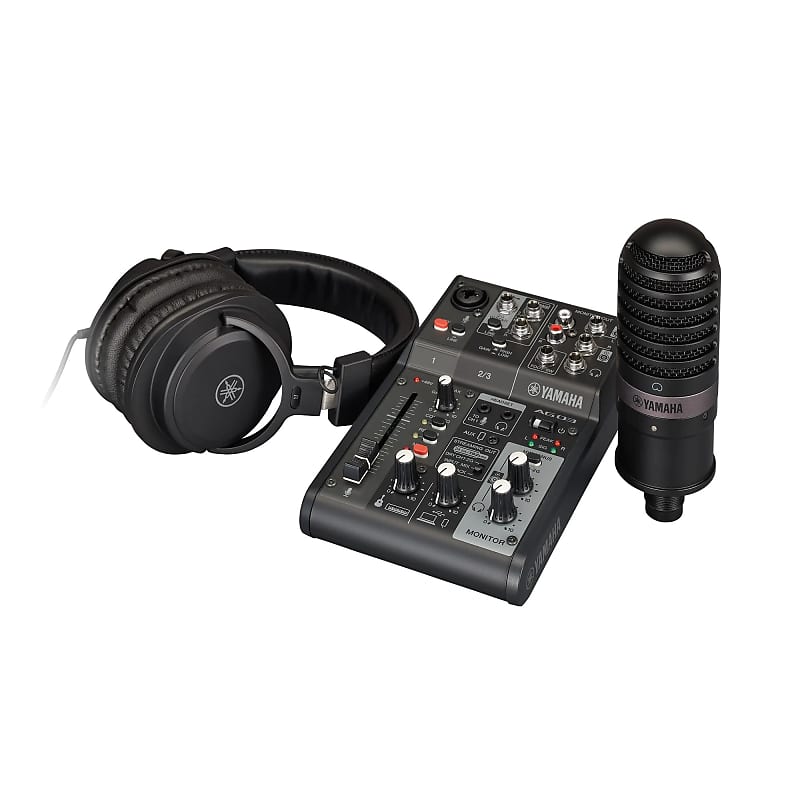 Yamaha AG03 MK II B Streaming Pack | Reverb Sweden