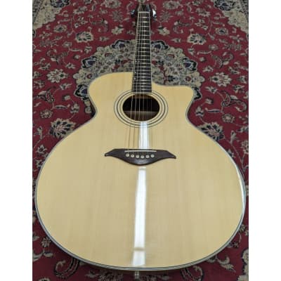 Turner 45CE Electro Acoustic Jumbo Guitar image 4