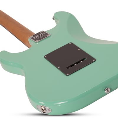 Schecter Nick Johnston Traditional H/S/S Atomic Green image 4