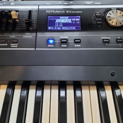 Roland VR-730 73-Key V-Combo Organ Piano Synth 2020s - Black