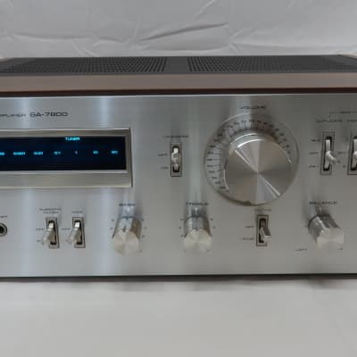 Vintage Pioneer SA-7800 Stereo Integrated Amplifier - Amp w/ Manual - Serviced image 2